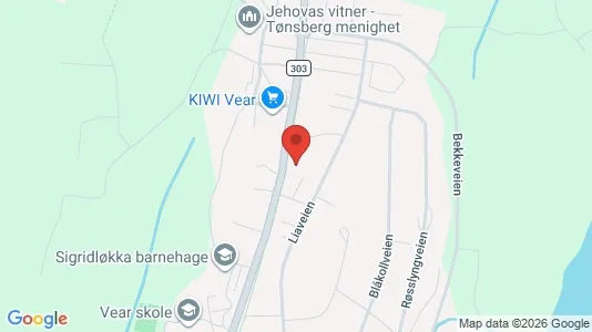 Apartments for rent i Tønsberg - kort over placeringen