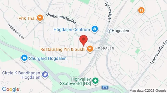 Apartments for rent i Stockholm South - kort over placeringen