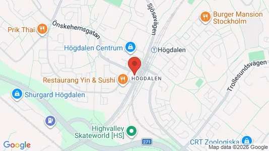 Apartments for rent i Stockholm South - kort over placeringen
