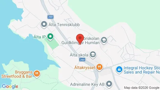 Apartments for rent i Nacka - kort over placeringen