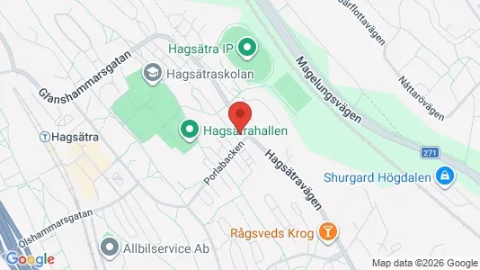 Apartments for rent i Stockholm South - kort over placeringen