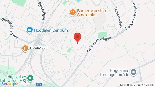 Apartments for rent i Stockholm South - kort over placeringen