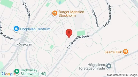Apartments for rent i Stockholm South - kort over placeringen