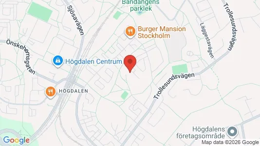 Apartments for rent i Stockholm South - kort over placeringen