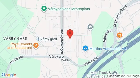 Apartments for rent i Huddinge - kort over placeringen