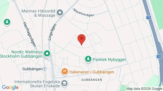 Apartments for rent i Stockholm South - kort over placeringen