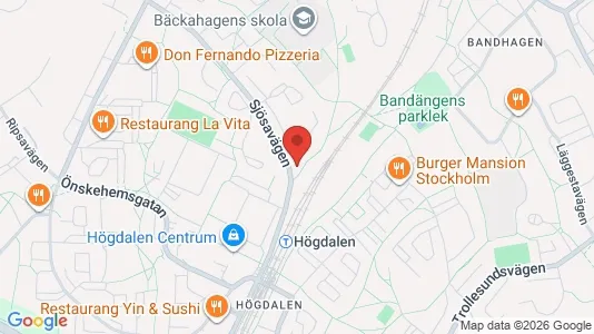 Apartments for rent i Stockholm South - kort over placeringen