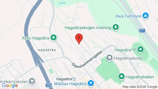 Apartments for rent i Stockholm South - kort over placeringen