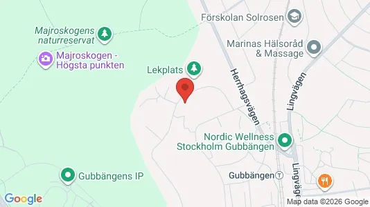 Apartments for rent i Stockholm South - kort over placeringen