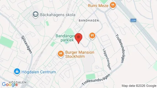 Apartments for rent i Stockholm South - kort over placeringen