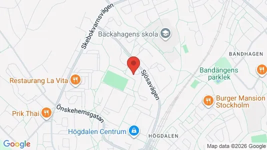 Apartments for rent i Stockholm South - kort over placeringen