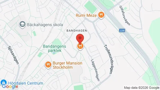 Rooms for rent i Stockholm South - kort over placeringen