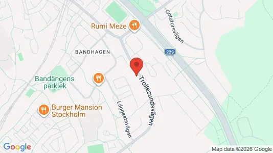 Apartments for rent i Stockholm South - kort over placeringen