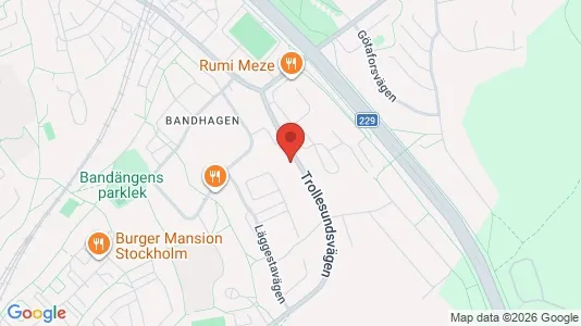 Apartments for rent i Stockholm South - kort over placeringen