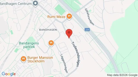 Apartments for rent i Stockholm South - kort over placeringen