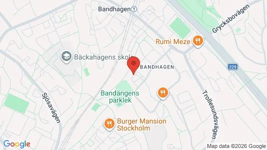 Apartments for rent i Stockholm South - kort over placeringen