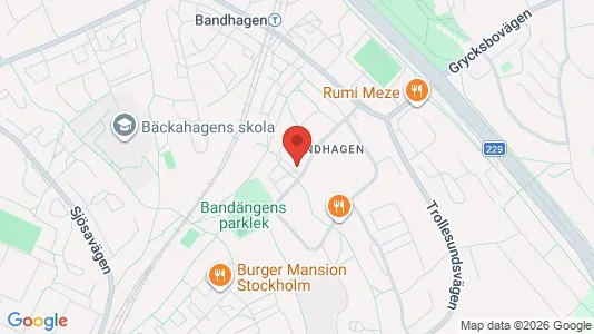 Apartments for rent i Stockholm South - kort over placeringen
