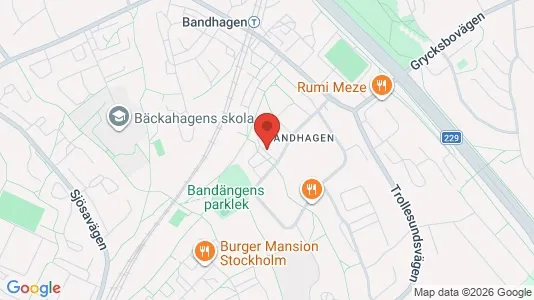 Apartments for rent i Stockholm South - kort over placeringen