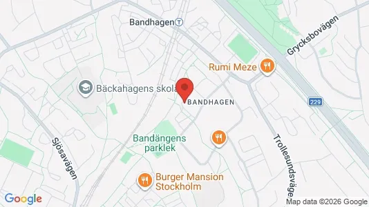 Apartments for rent i Stockholm South - kort over placeringen