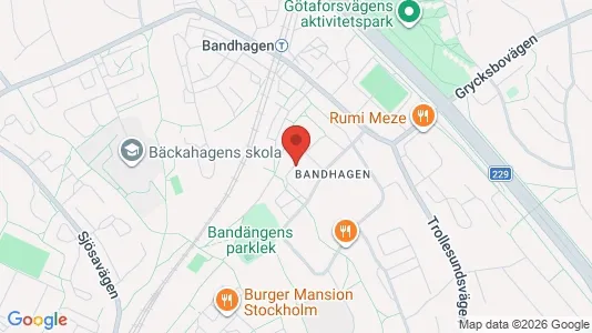 Apartments for rent i Stockholm South - kort over placeringen