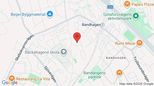 Apartments for rent i Stockholm South - kort over placeringen