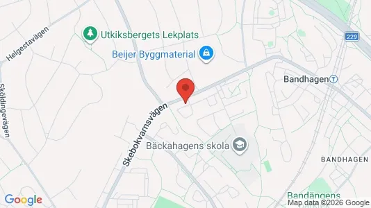 Apartments for rent i Stockholm South - kort over placeringen