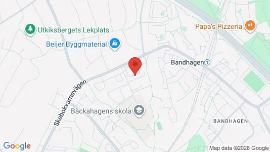 Apartments for rent i Stockholm South - kort over placeringen