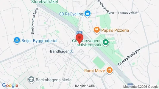 Apartments for rent i Stockholm South - kort over placeringen