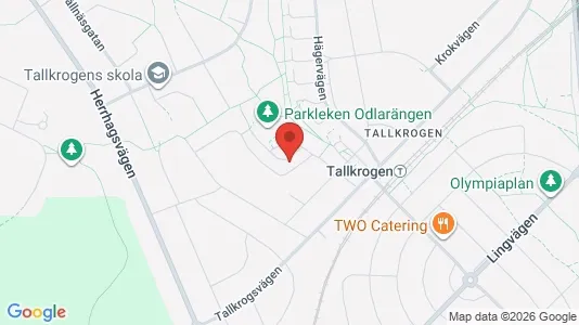 Apartments for rent i Stockholm South - kort over placeringen