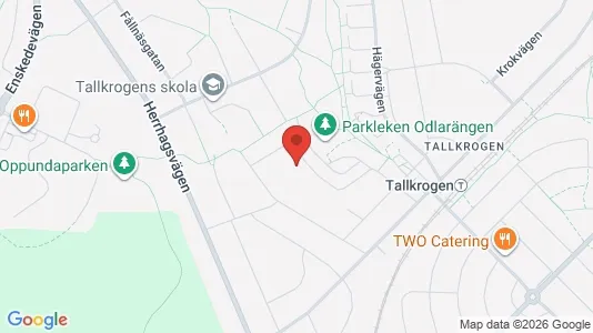 Apartments for rent i Stockholm South - kort over placeringen