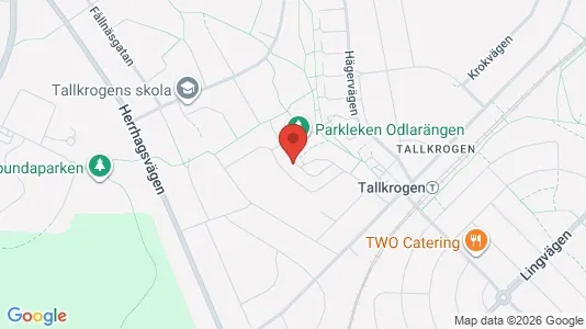 Apartments for rent i Stockholm South - kort over placeringen