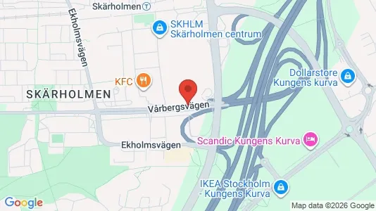 Apartments for rent i Stockholm South - kort over placeringen