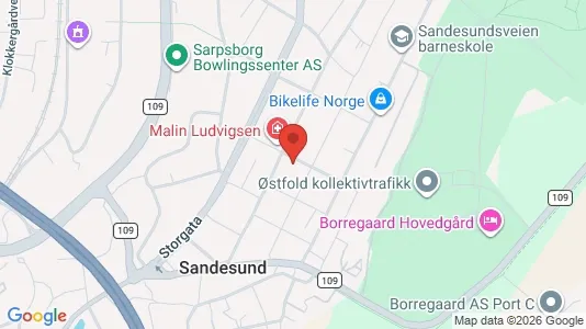 Apartments for rent i Sarpsborg - kort over placeringen