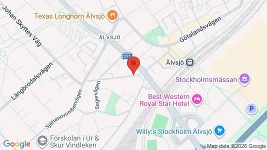 Apartments for rent i Stockholm South - kort over placeringen