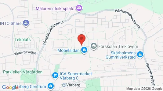 Apartments for rent i Stockholm South - kort over placeringen