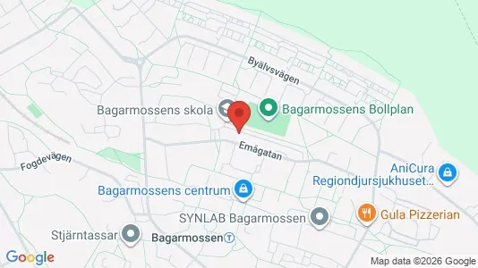 Apartments for rent i Stockholm South - kort over placeringen