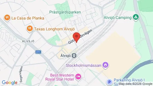 Apartments for rent i Stockholm South - kort over placeringen