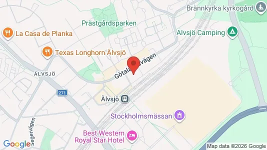 Apartments for rent i Stockholm South - kort over placeringen