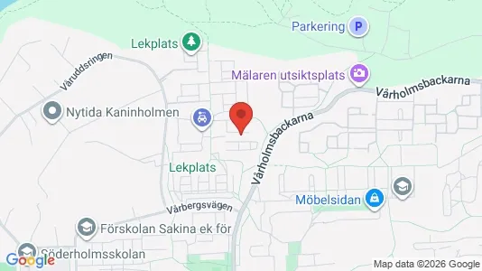 Apartments for rent i Stockholm South - kort over placeringen