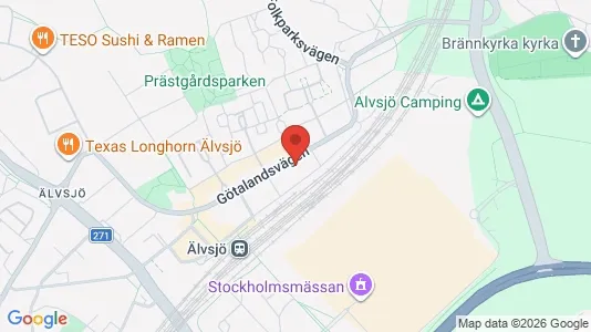 Apartments for rent i Stockholm South - kort over placeringen