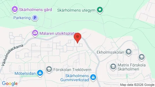 Apartments for rent i Stockholm South - kort over placeringen