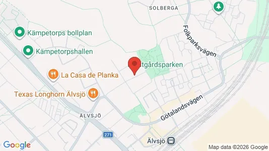 Apartments for rent i Stockholm South - kort over placeringen