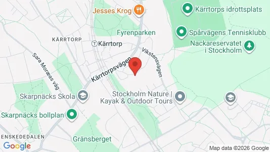Apartments for rent i Stockholm South - kort over placeringen