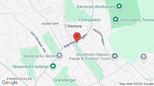 Apartments for rent i Stockholm South - kort over placeringen