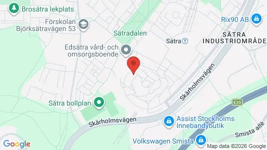 Apartments for rent i Stockholm South - kort over placeringen