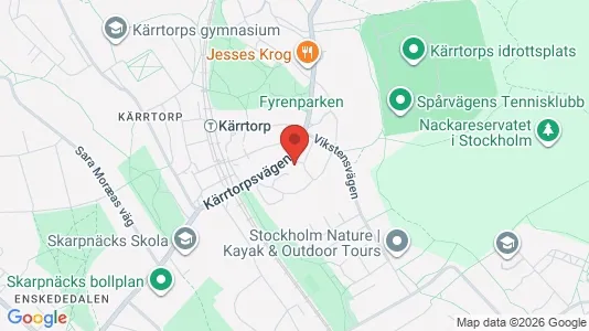 Apartments for rent i Stockholm South - kort over placeringen