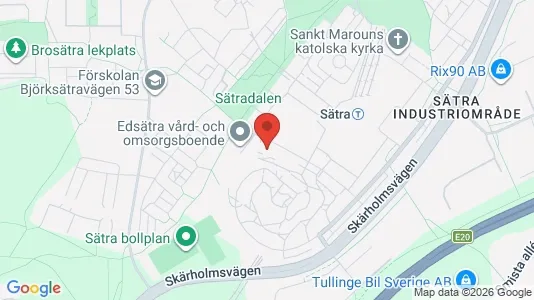Apartments for rent i Stockholm South - kort over placeringen