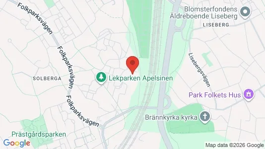 Apartments for rent i Stockholm South - kort over placeringen