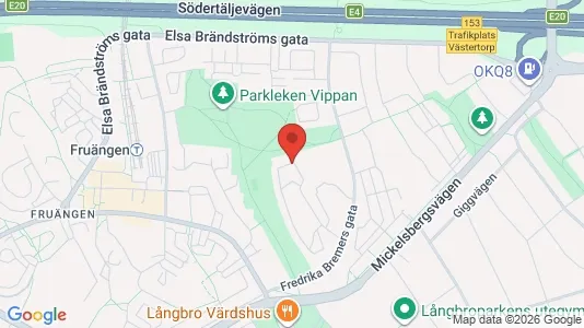 Apartments for rent i Stockholm South - kort over placeringen