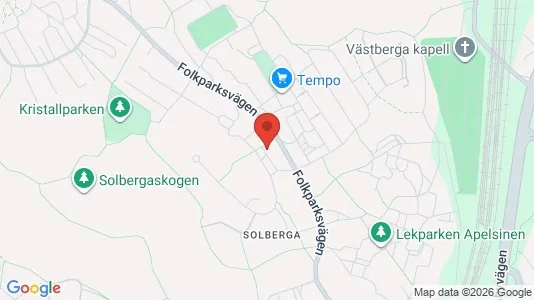 Apartments for rent i Stockholm South - kort over placeringen